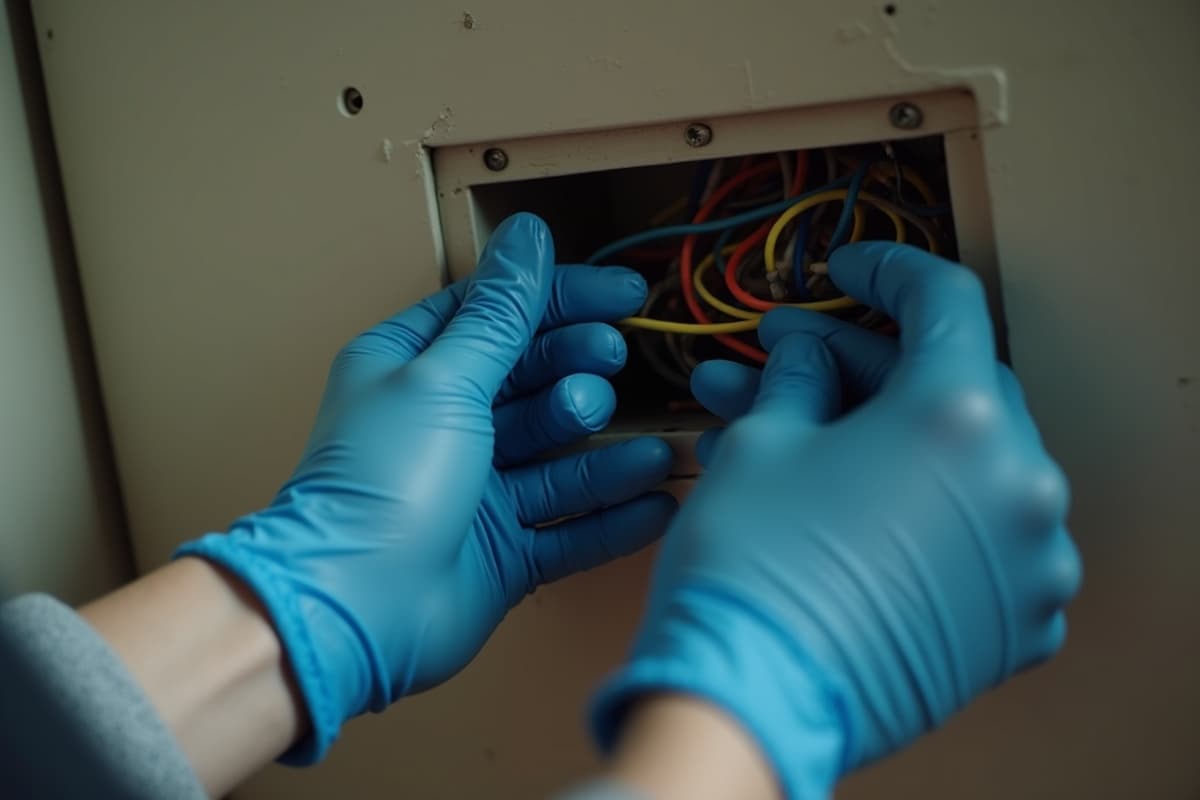 차단기 교체 시공 현장 3